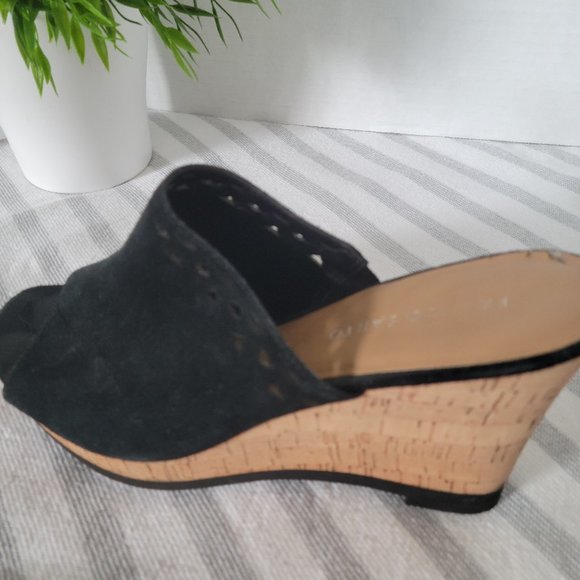 Franco Sarto Platform Wedge Slides - Picture 7 of 9